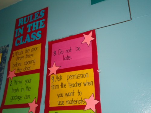 Grade 3 - Room Policy (1)